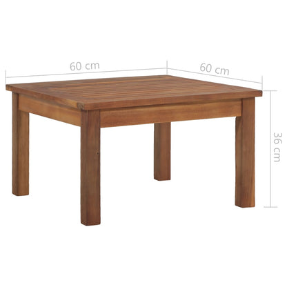 vidaXL 4-tlg. Garten-Lounge-Set mit Kissen Poly-Rattan Braun