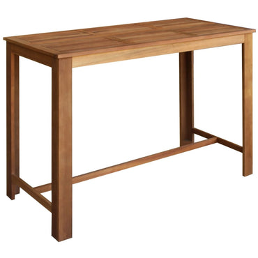 vidaXL Ensemble table et chaises de bar 7 pcs. Bois d'acacia massif
