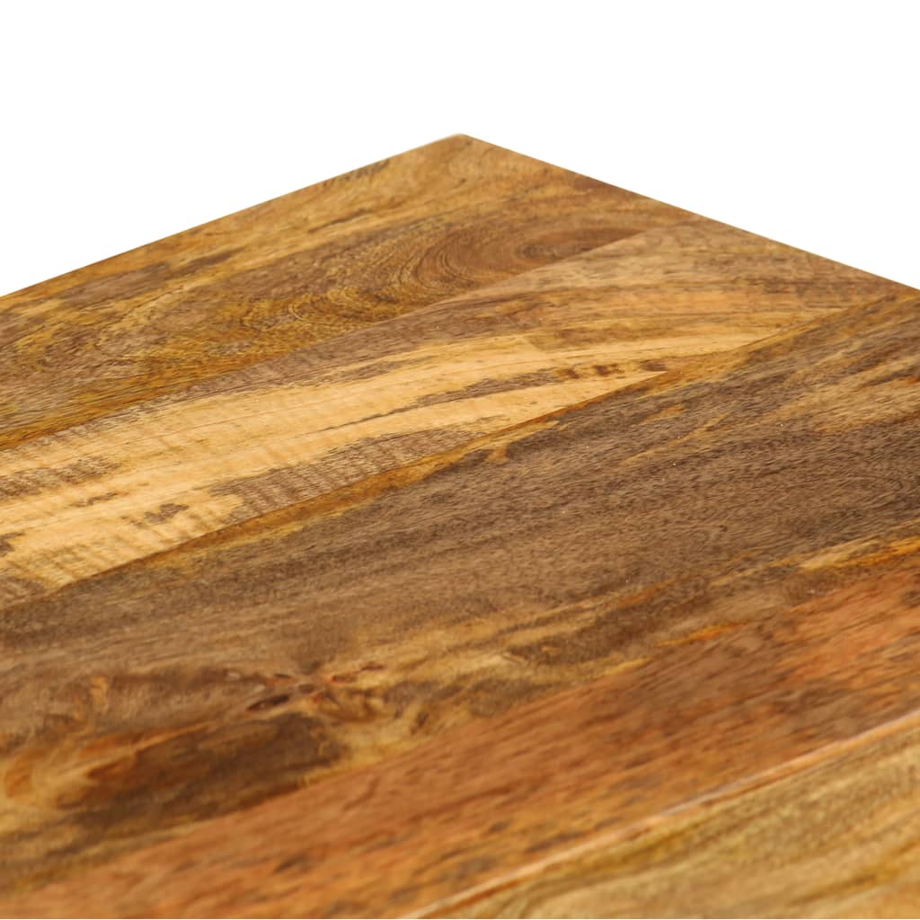 vidaXL Table basse en bois de manguier massif 110x55x35 cm
