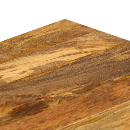 vidaXL Table basse en bois de manguier massif 110x55x35 cm