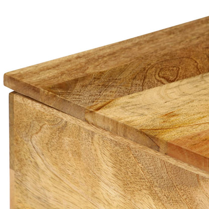vidaXL Table basse en bois de manguier massif 110x55x35 cm