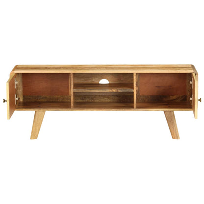 vidaXL Meuble TV en bois de manguier massif 120x30x45 cm