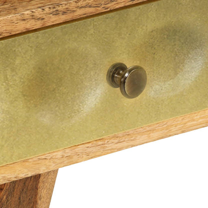 vidaXL Table basse en bois de manguier massif 90x50x40 cm