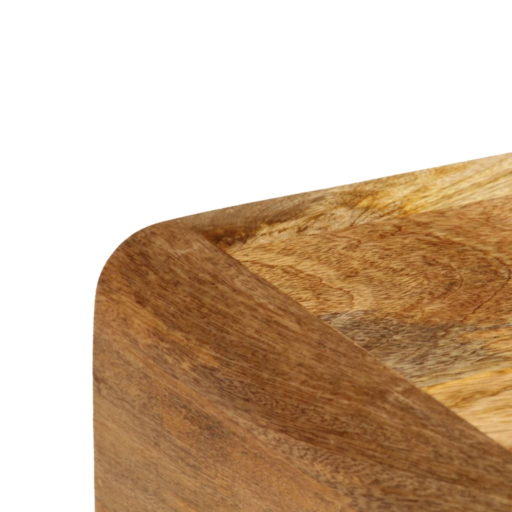 vidaXL Table basse en bois de manguier massif 90x50x40 cm