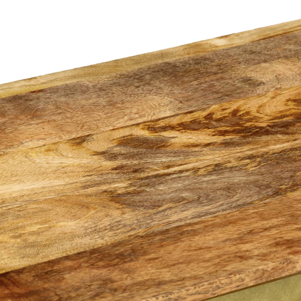vidaXL Table basse en bois de manguier massif 90x50x40 cm