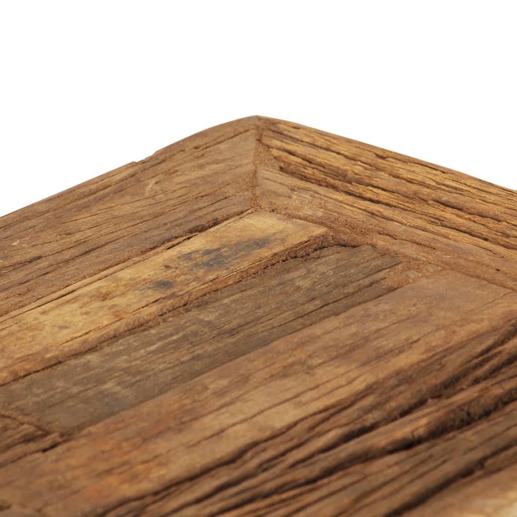 vidaXL Table basse en bois de récupération massif 70x70x30 cm