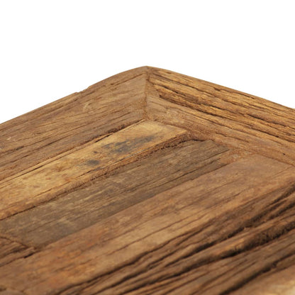 vidaXL Table basse en bois de récupération massif 70x70x30 cm