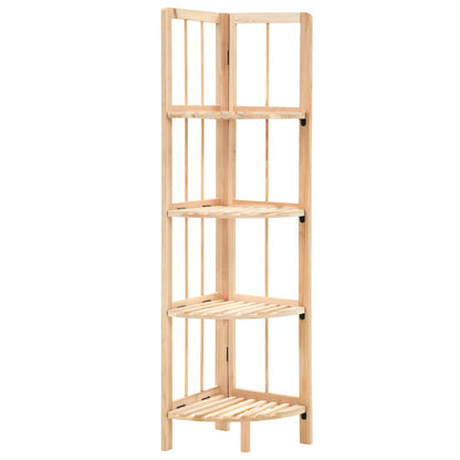 vidaXL Eckregal Zedernholz 27x27x110 cm