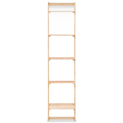 vidaXL Leiterregal Zedernholz 41,5x30x176 cm