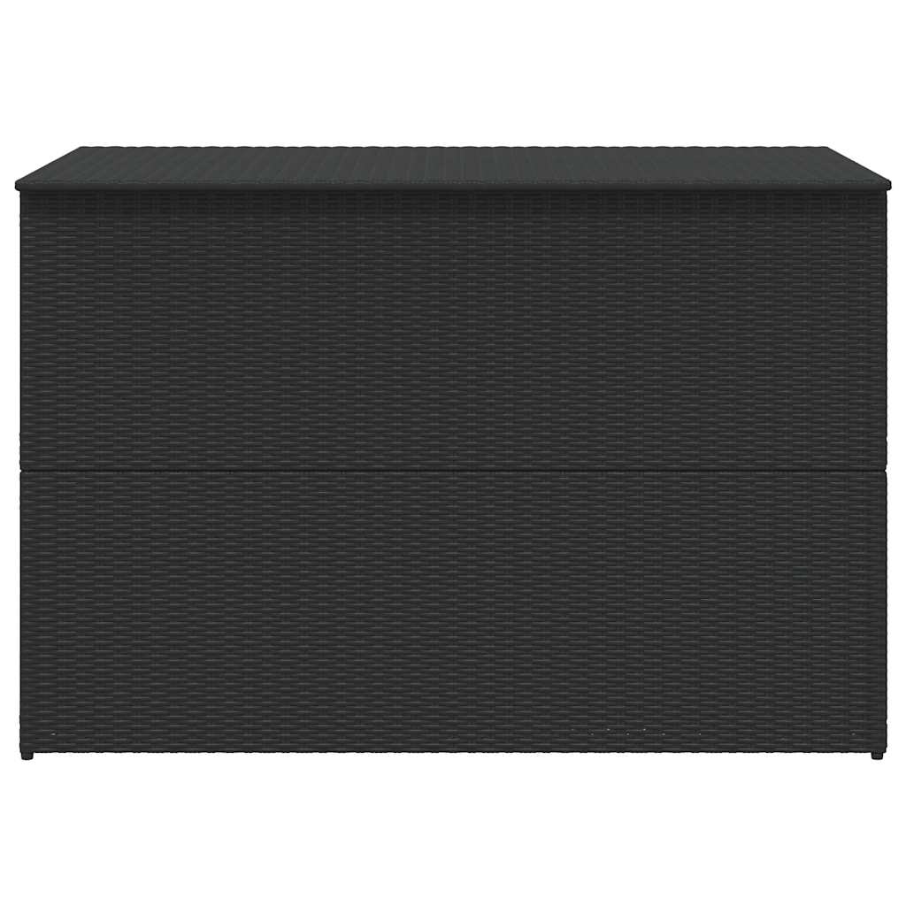 Garden-Auflagenbox Schwarz 150x100x100 cm Poly Rattan