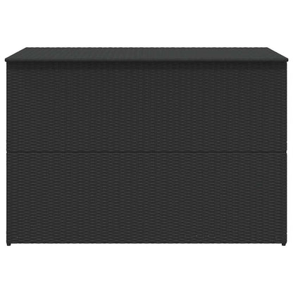 Garden-Auflagenbox Schwarz 150x100x100 cm Poly Rattan