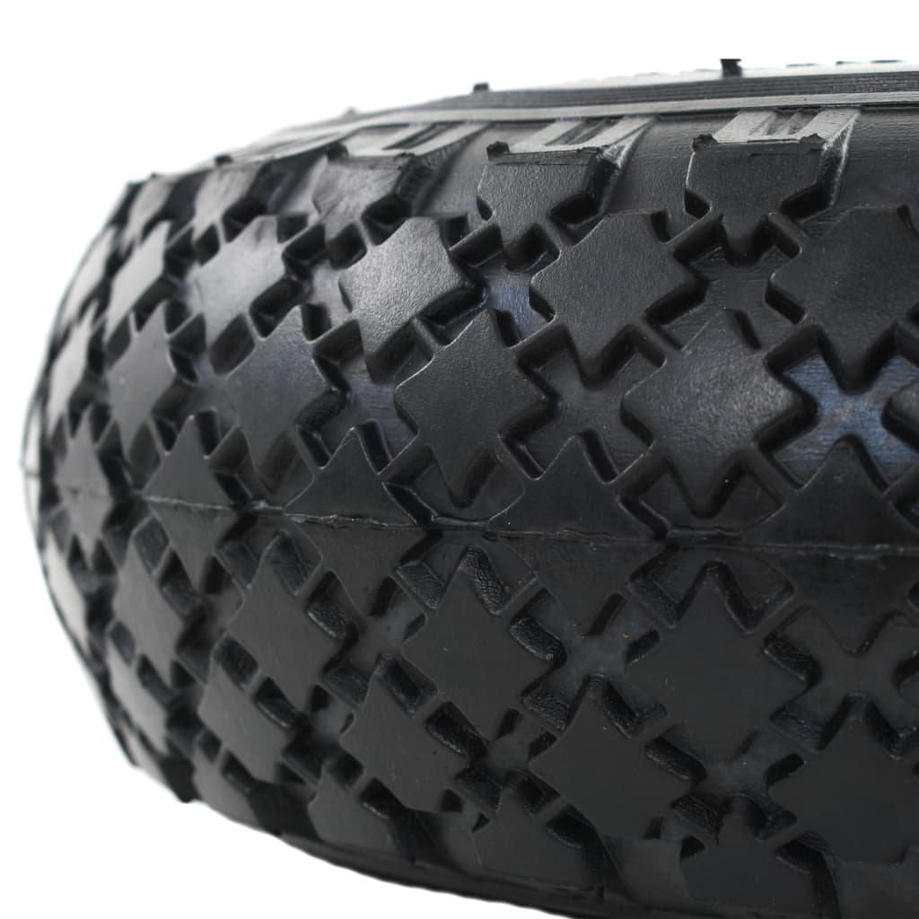 vidaXL Sackkarrenräder 2 Stk. Gummi 3,00-4 (245x82)