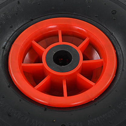 vidaXL Sackkarrenräder 2 Stk. Gummi 3,00-4 (245x82)