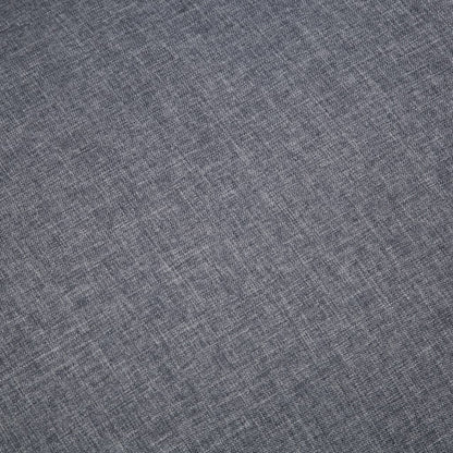 vidaXL 2-Sitzer-Sofa Stoff Dunkelgrau