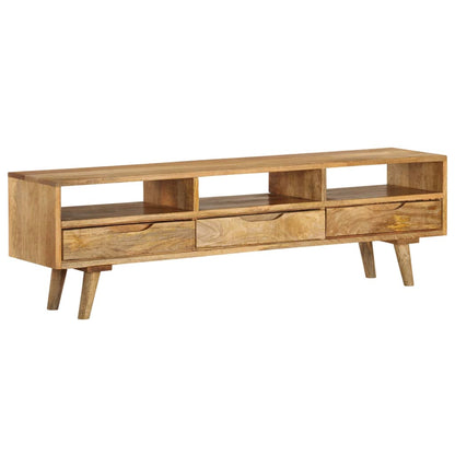 vidaXL TV-Schrank Massivholz Mango 140x30x41 cm