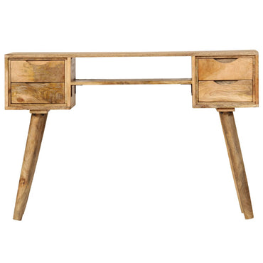 vidaXL Schreibtisch Massivholz Mango 115×47×76 cm