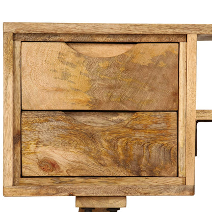 vidaXL Schreibtisch Massivholz Mango 115×47×76 cm