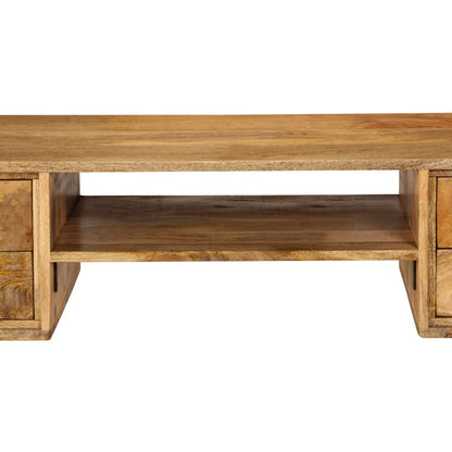 vidaXL Schreibtisch Massivholz Mango 115×47×76 cm