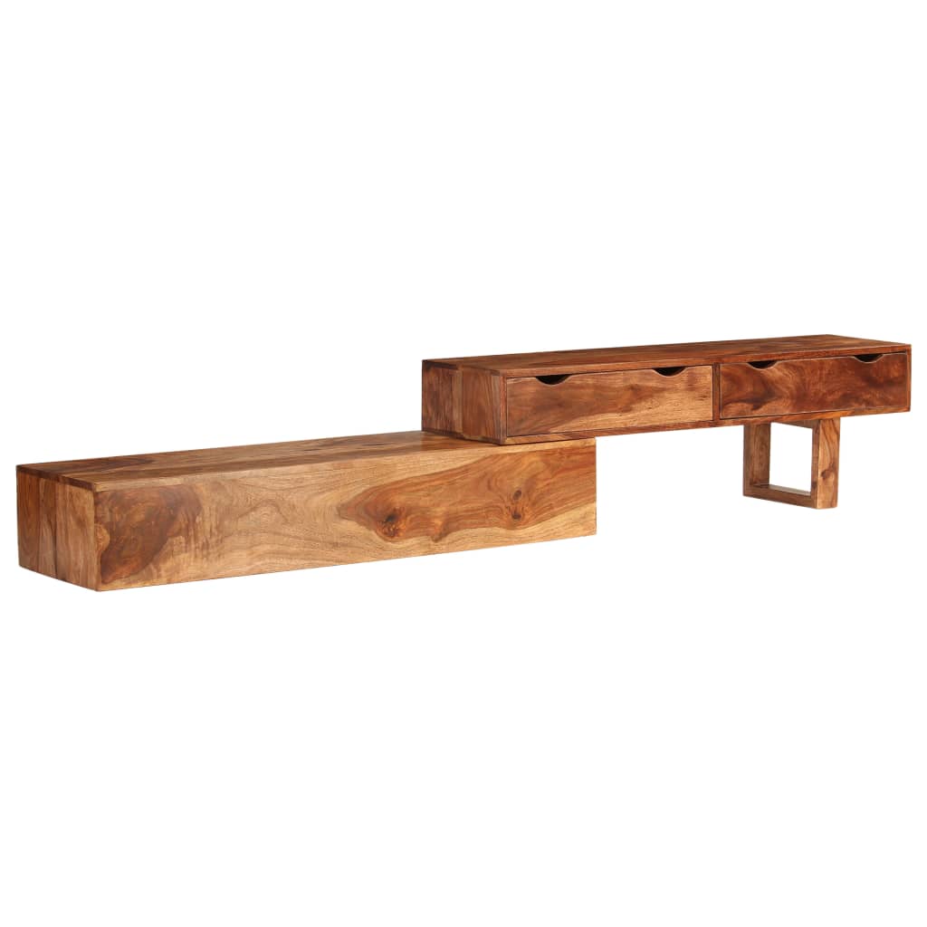 Meuble TV vidaXL 200x30x35 cm Bois d'acacia massif