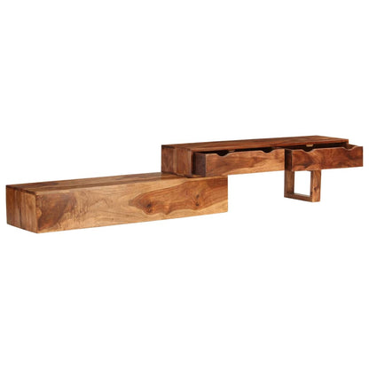 Meuble TV vidaXL 200x30x35 cm Bois d'acacia massif