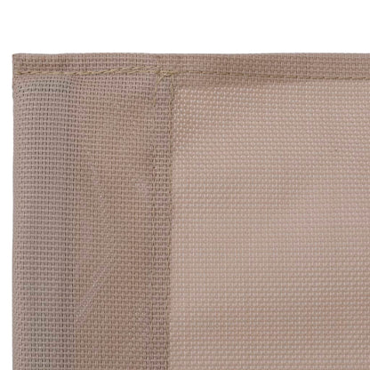 vidaXL 4-tlg. Garten-Lounge-Set Stoff und Stahl Taupe