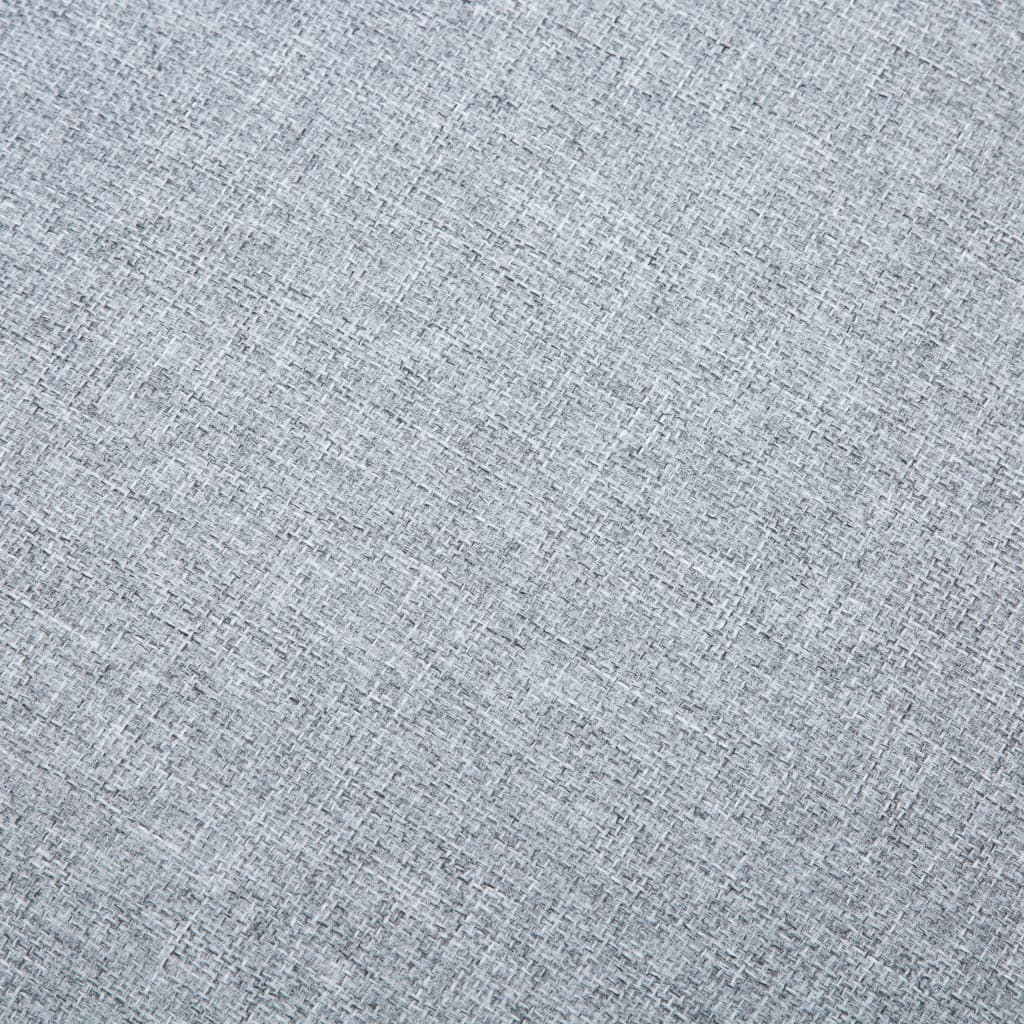 vidaXL Sofa L-Form Stoff 171,5x138x81,5 cm Hellgrau