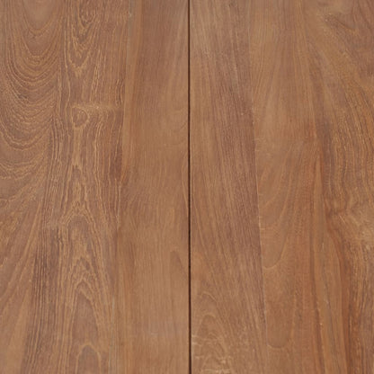 vidaXL Table basse en teck massif naturel 60x60x40 cm