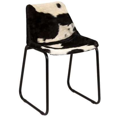 vidaXL Esszimmerstühle 6 Stk. Echtes Ziegenleder