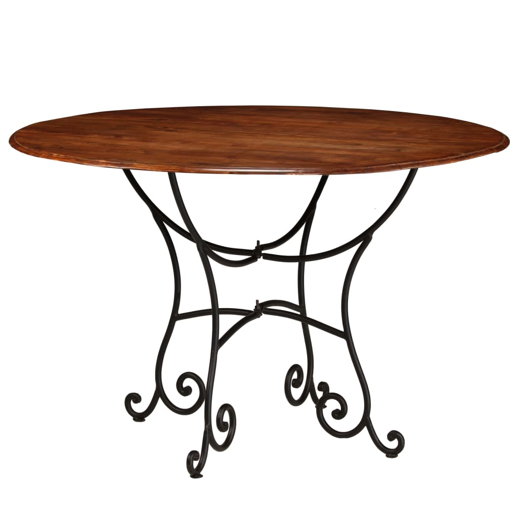 vidaXL Salle à manger 7 pcs Bois d'acacia massif