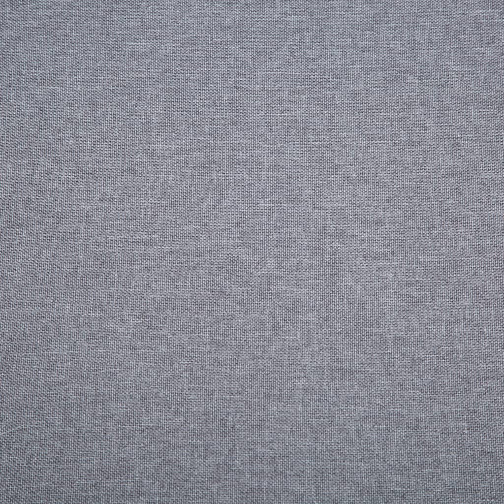 vidaXL 3-Sitzer-Sofa Stoff 172x70x82 cm Hellgrau