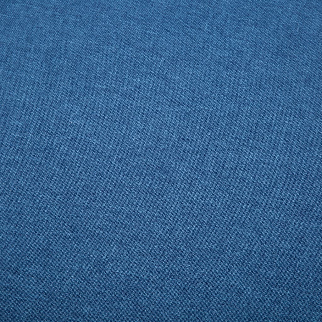 vidaXL 3-Sitzer-Sofa Stoff 172x70x82 cm Blau