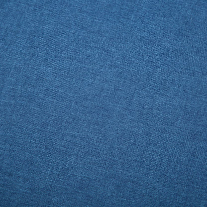 vidaXL 3-Sitzer-Sofa Stoff 172x70x82 cm Blau