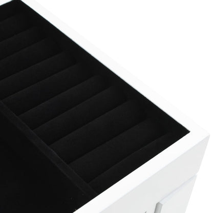 vidaXL Schmuckschrank Weiß
