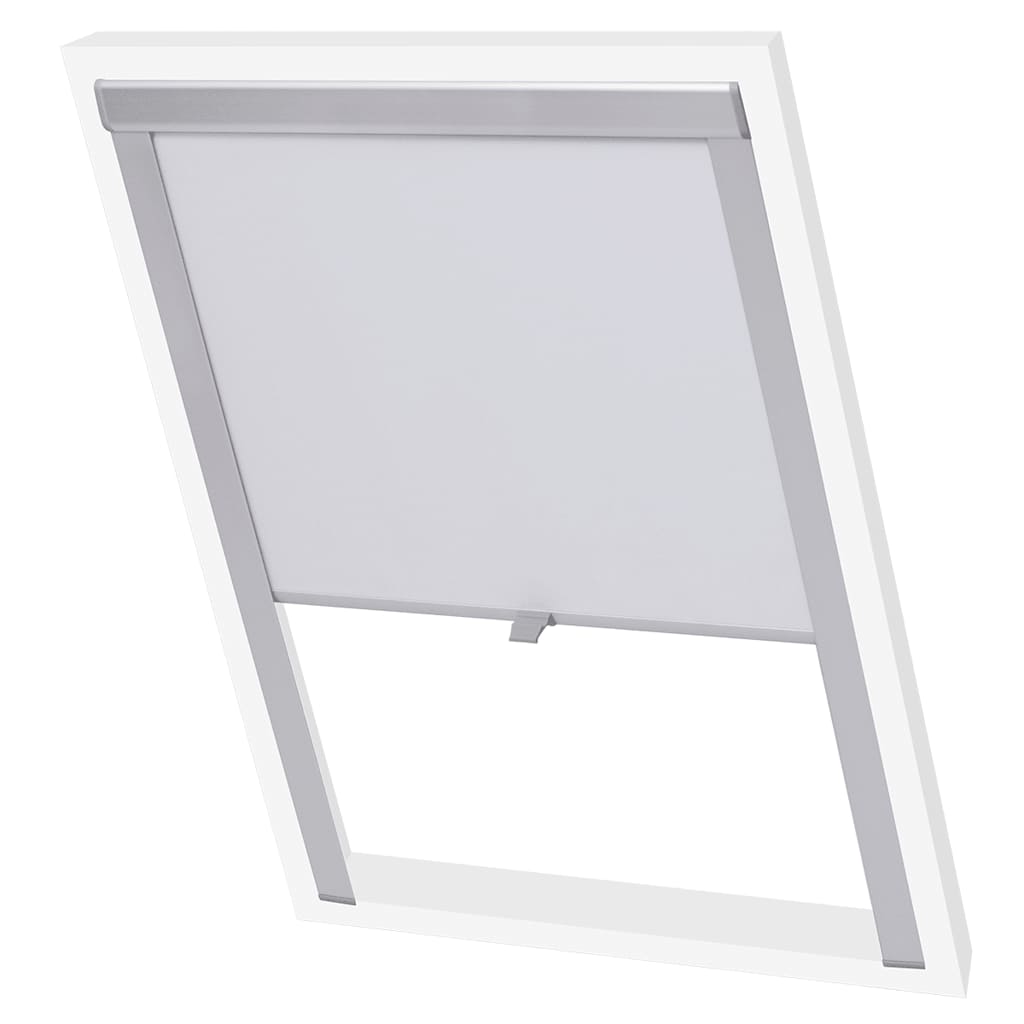 Store occultant vidaXL Blanc MK04