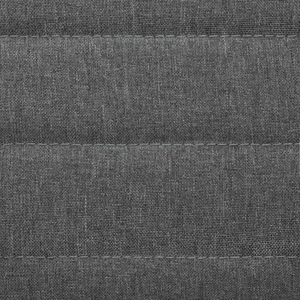 vidaXL Chaises de salle à manger 6 pcs Tissu Gris clair
