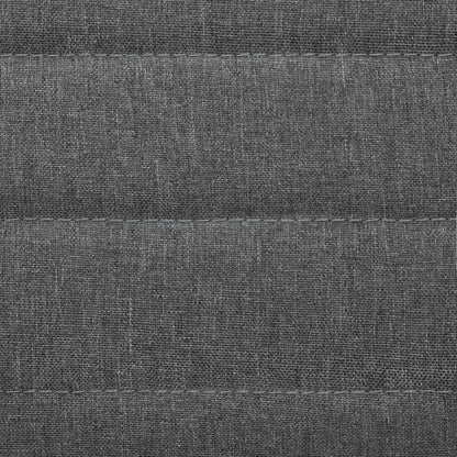vidaXL Chaises de salle à manger 6 pcs Tissu Gris clair