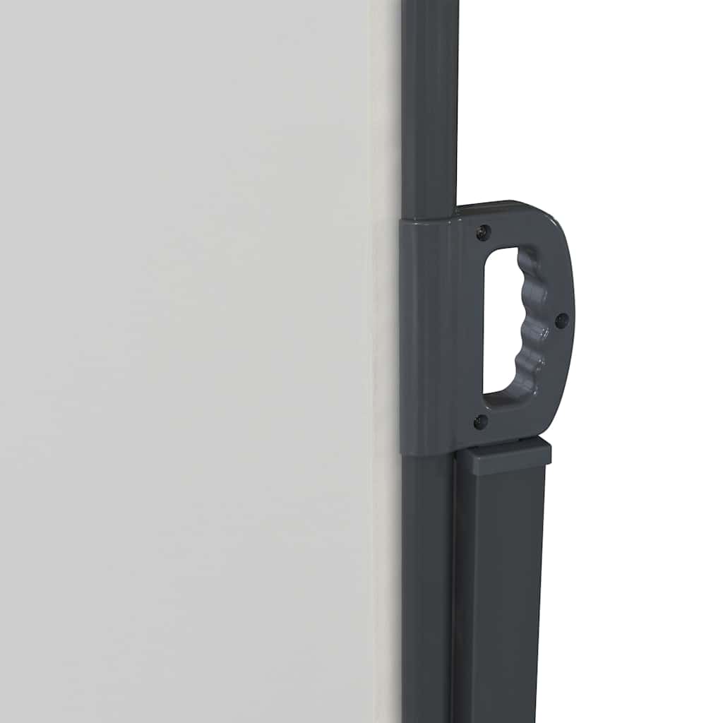 vidaXL Store latéral rétractable crème 600 x 200 cm Métal