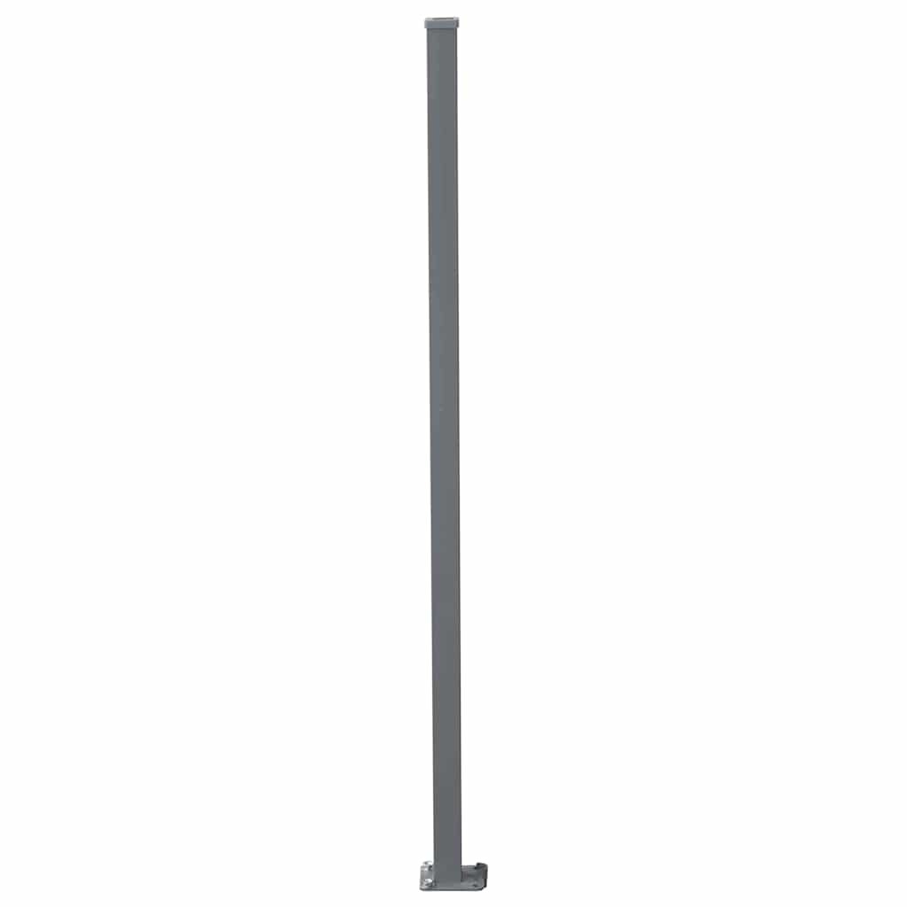 vidaXL Store latéral rétractable crème 600 x 200 cm Métal