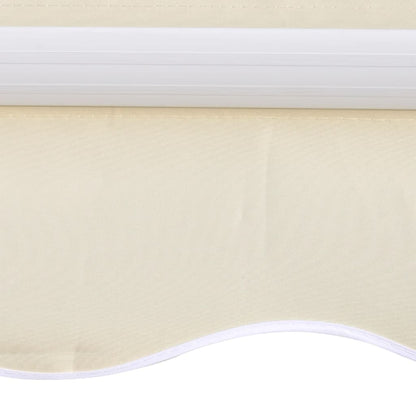 vidaXL Markisenbespannung Canvas Creme 350x250 cm