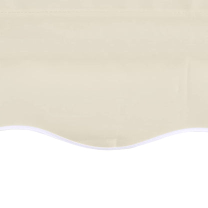 vidaXL Markisenbespannung Canvas Creme 450x300 cm