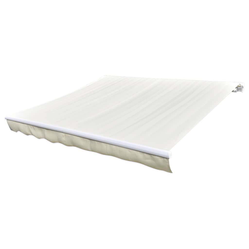 vidaXL Markisenbespannung Canvas Creme 500x300 cm