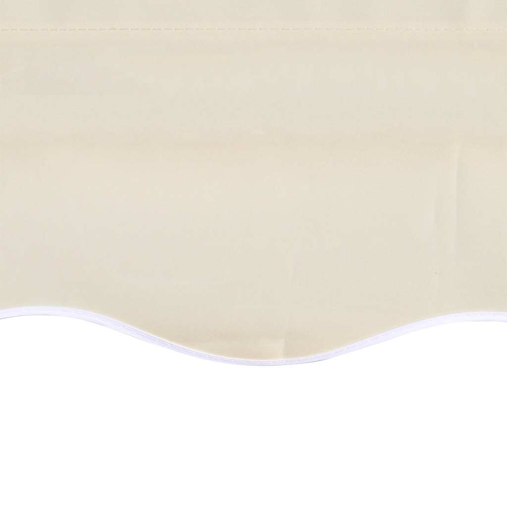 vidaXL Markisenbespannung Canvas Creme 500x300 cm