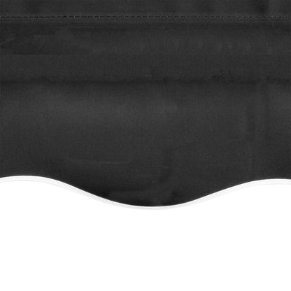 vidaXL Markisenbespannung Canvas Anthrazit 350x250 cm