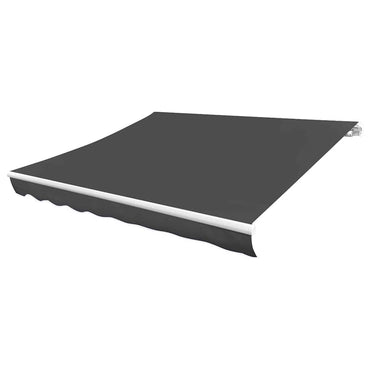 vidaXL Markisenbespannung Canvas Anthrazit 450x300 cm