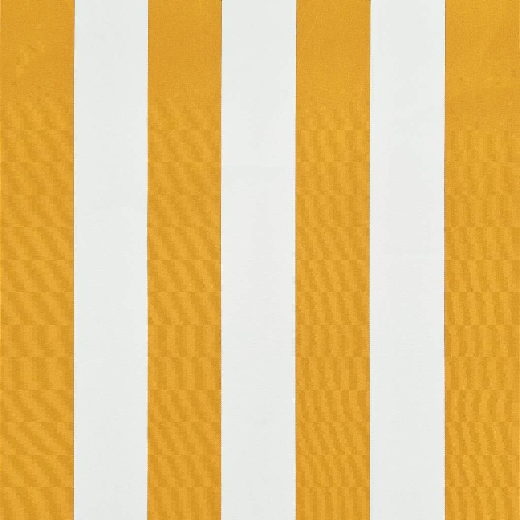 vidaXL Einziehbare Markise 250×150 cm Gelb und Weiß