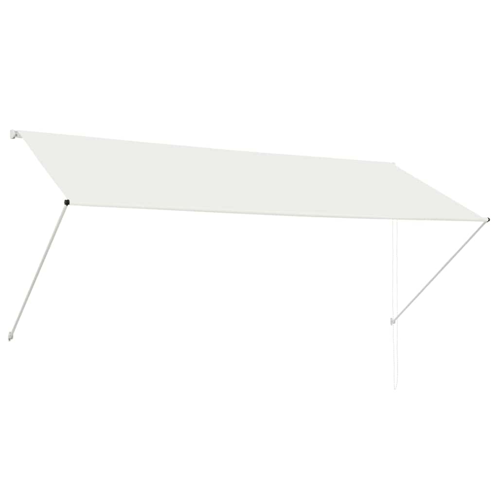 vidaXL Einziehbare Markise 300×150 cm Creme