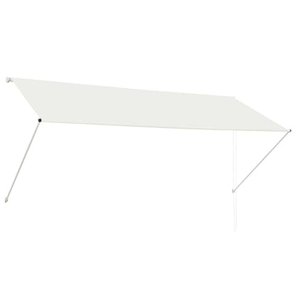 vidaXL Einziehbare Markise 300×150 cm Creme