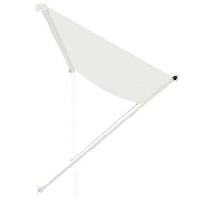 vidaXL Einziehbare Markise 350×150 cm Creme