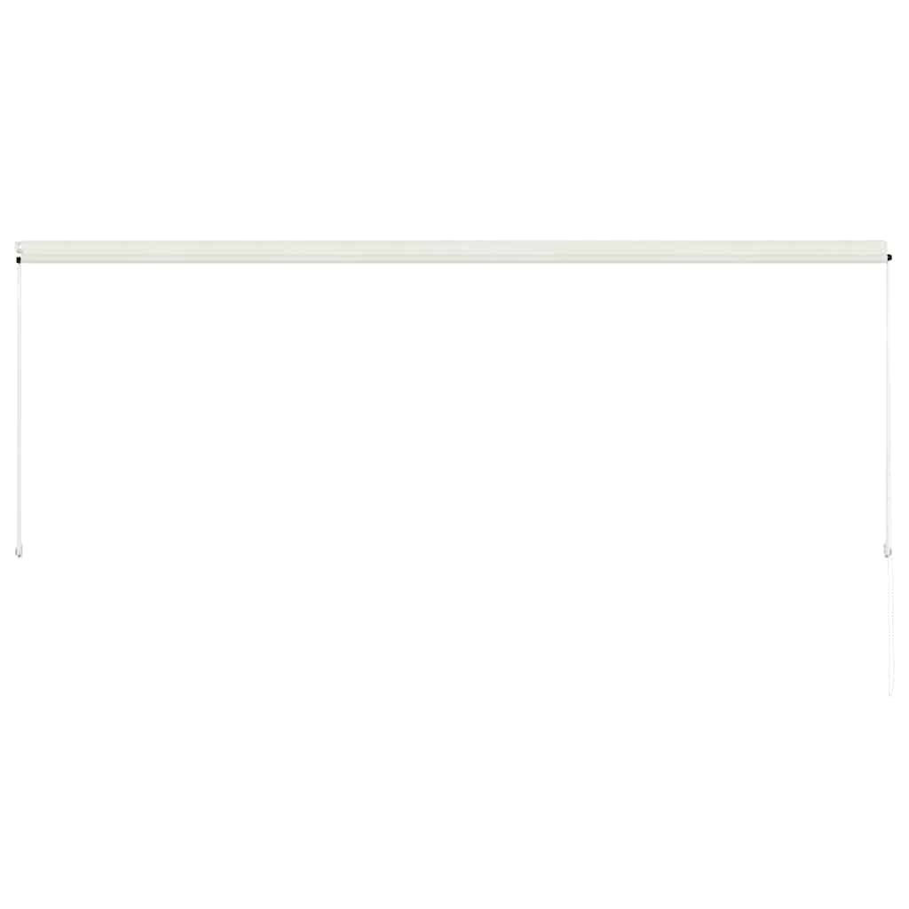vidaXL Einziehbare Markise 350×150 cm Creme