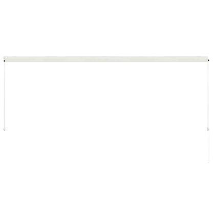 vidaXL Einziehbare Markise 350×150 cm Creme